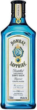 GIN BOMBAY SAPPHIRE 750ML